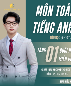 LỚP TOÁN TIẾNG ANH TIỂU HỌC